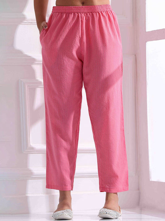 Soft Pastel pink  Kurti Set